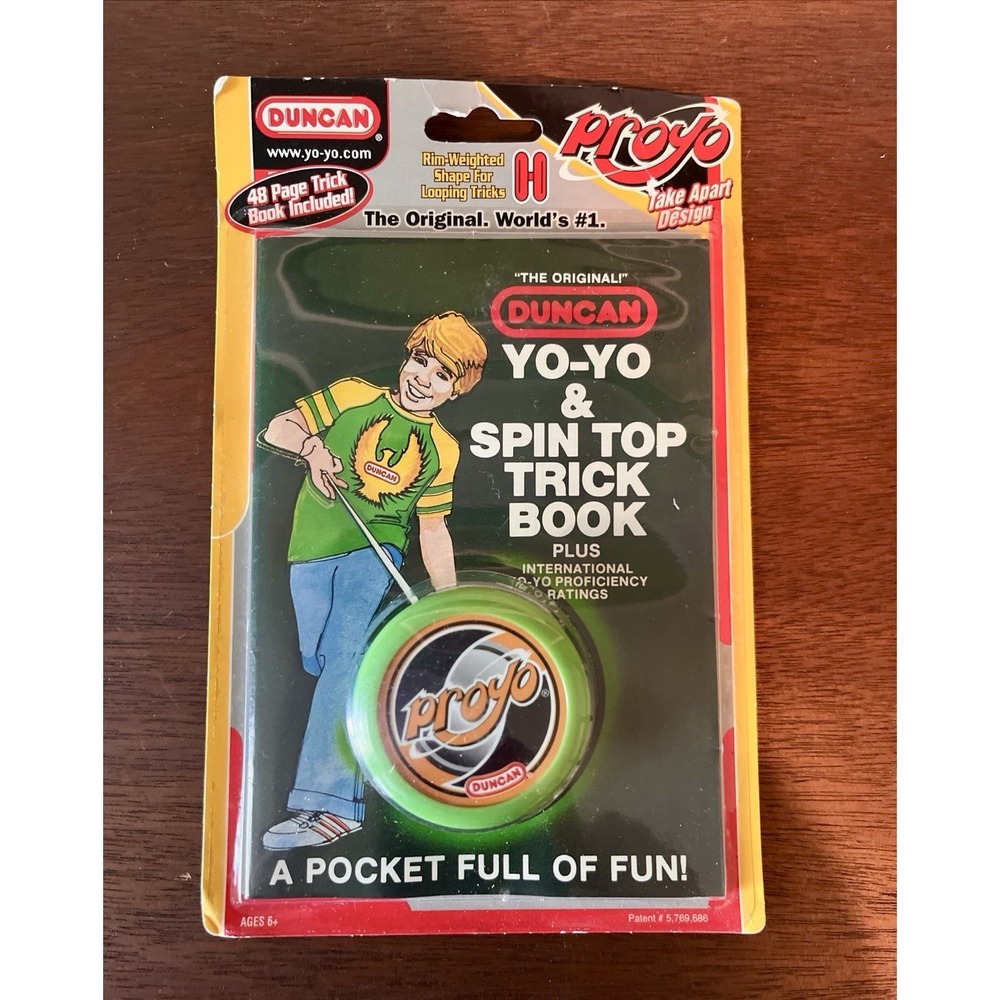 The Original Yo-Yo & Spin Top Trick Book 2008 Sealed Package / Package Is Damage